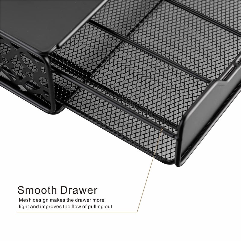 Flagship K Cup Drawer Holder for Keurig Pods K Cup Storage Organizer Drawer Save Space Countertop Kitchen (42 Pods) - Image 5